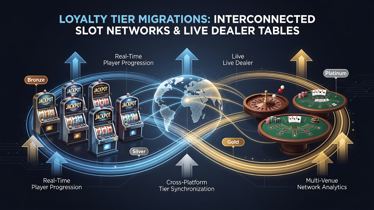 Datenanalyse von Treuestufen-Migrationen zwischen Slots und Live-Tischen