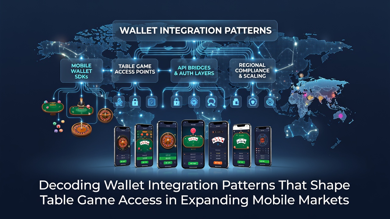 Übersicht über Wallet-Integrationen in mobilen Casino-Plattformen für Tischspiele