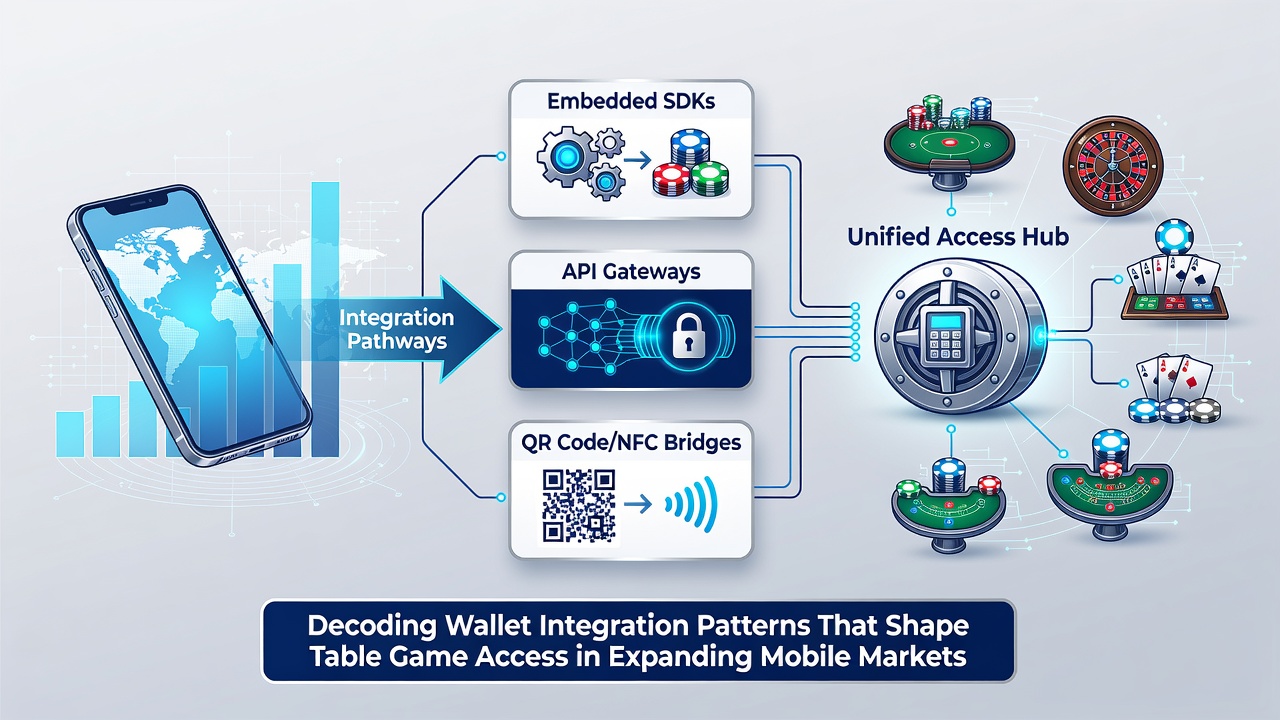 Mobile Wallet-Integration mit Tischspiel-Engines in expandierenden Märkten