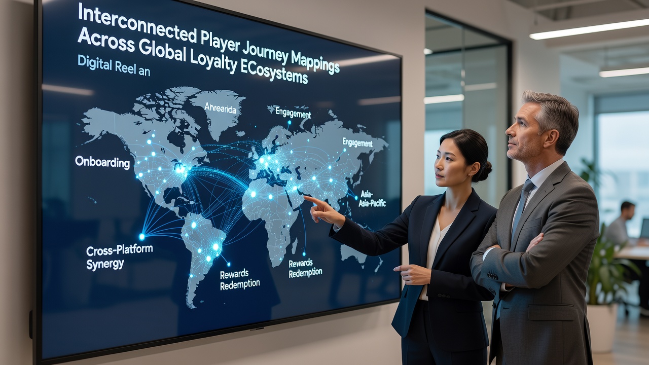 Datenflüsse und Mappings in globalen Loyalitätssystemen für digitale Plattformen