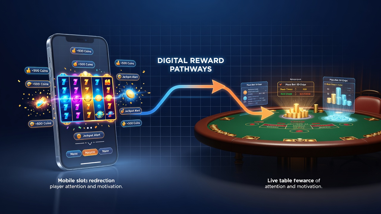 Spielernavigation und Belohnungspfade in mobilen und Live-Casino-Umgebungen