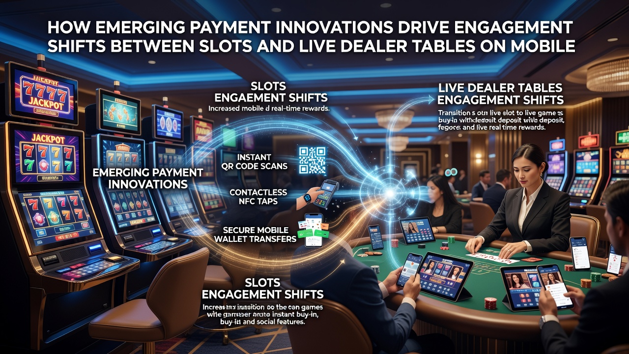 Visualisierung von Nutzerströmen zwischen Slots und Live-Tischen auf Smartphones