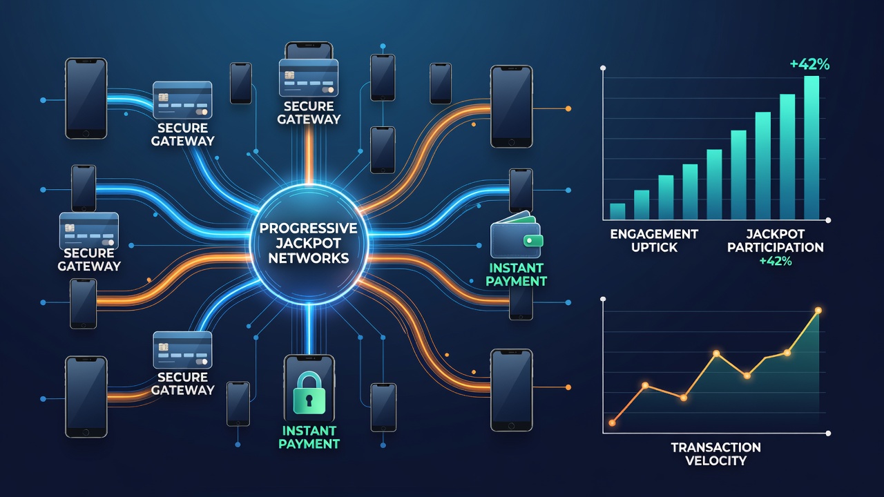 Mobile Interaktionen mit progressiven Jackpots über Zahlungssysteme