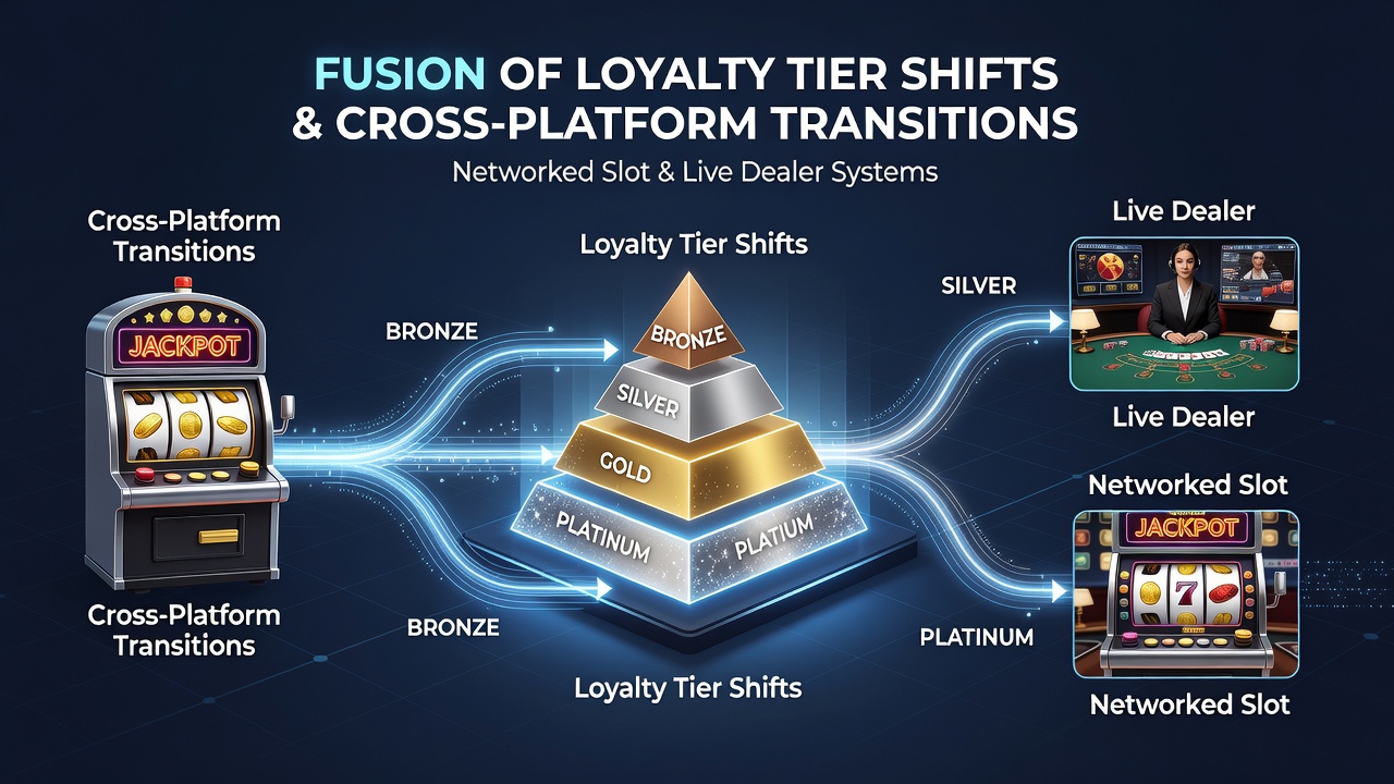 Datenfluss und Stufenmigration zwischen Slot- und Live-Dealer-Plattformen